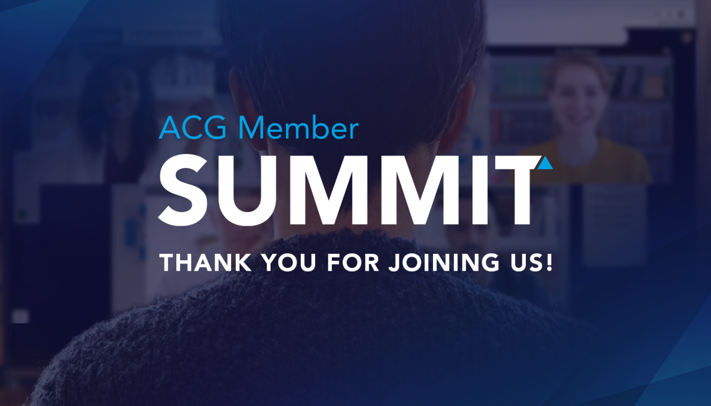 2020 ACG Member Summit