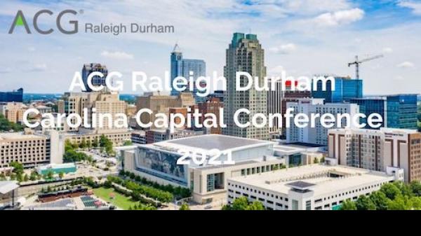ACG Raleigh Durham Carolina Capital Conference 2021